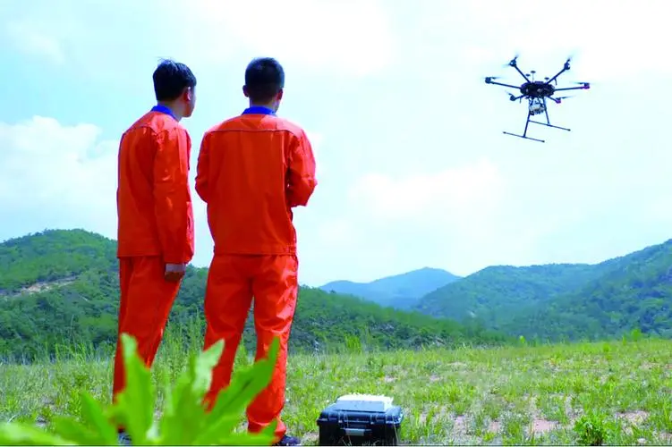 涧西无人机倾斜摄影巡检拍摄